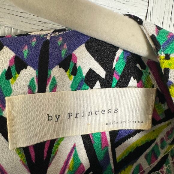 By princess colorful blouse balloon sleeves castlecore streetwear feminine - Picture 4 of 7